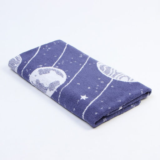 Полотенце махровое Этель Солнечная система, 50х90 см, 100% хлопок, 420 г/м2  фото 4