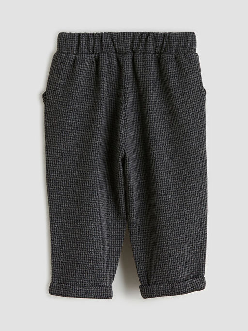 Beli Lastikli Desenli Erkek Bebek Pantolon