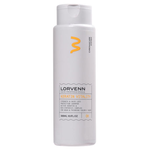 Восстанавливающий шампунь с кератином Chromacare Keratin Vitality Repair & Hair Loss Protection 1400012