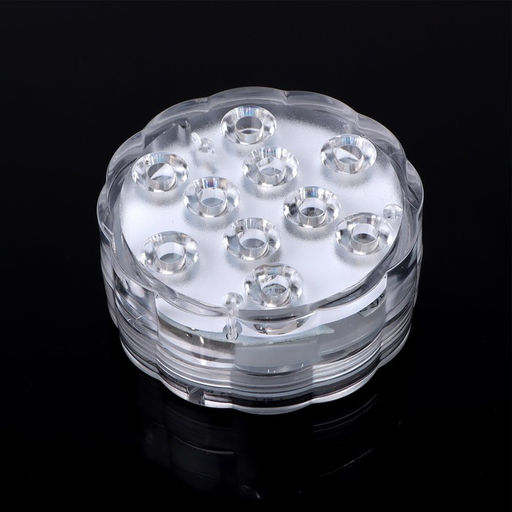 Светильник подводный, 10 LED, 3 Вт, IP68, RGB, от батареек 3хААА (не в компл.) - Simaland фото 4