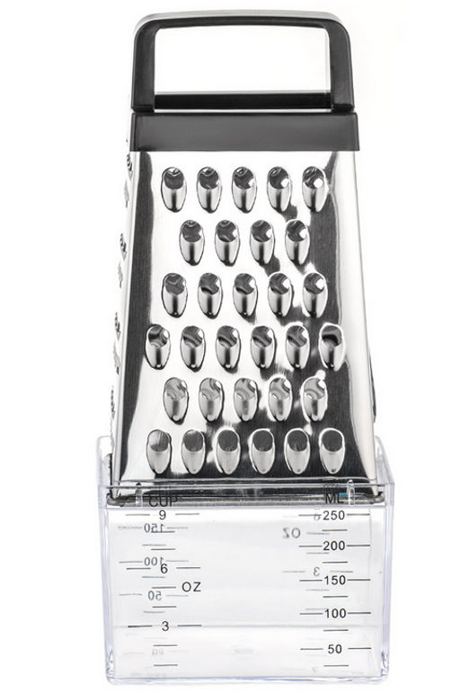 Терка - 4 поверхности, контейнер 250мл, высота 15см LARA (LR07-55)  фото 8