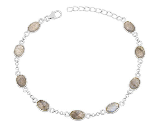 Браслет, лабрадорит, Анис