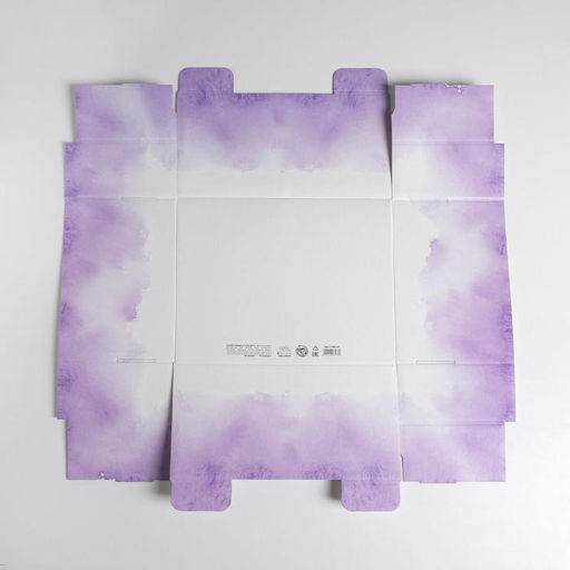 Коробка подарочная складная, упаковка, Лаванда, 31?25.5?16 см