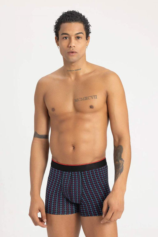 Комплект боксеров стандартной посадки (3 шт.) - Defacto фото 4