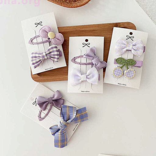 Набор заколок для волос Elegant purple - Купи слона фото 2