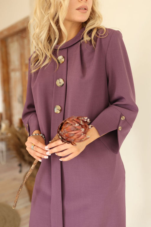 Платье AMORI 9579 сиреневый  фото 2