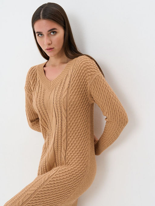 Платье женское 212-2456. 50436 ириска тоффи