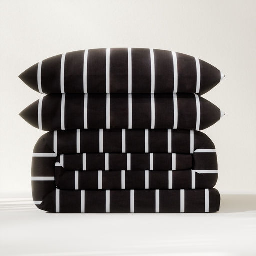 Постельное бельё 2-спальное «Этель» Black stripes, поплин