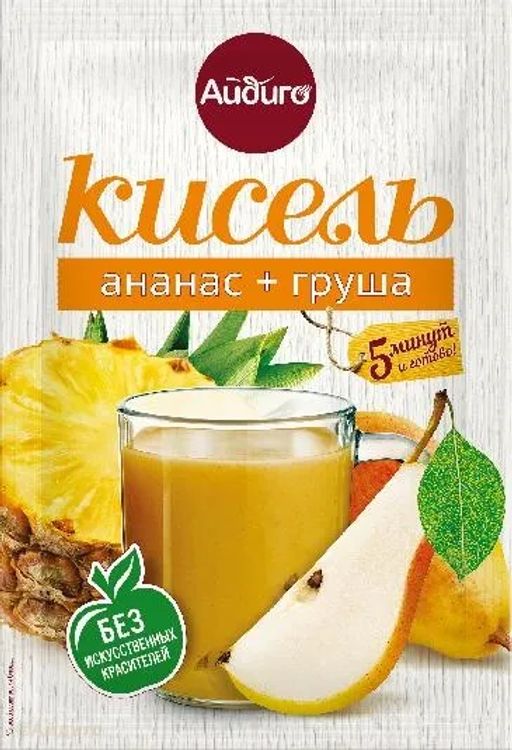 Кисель Груша-Ананас 80г