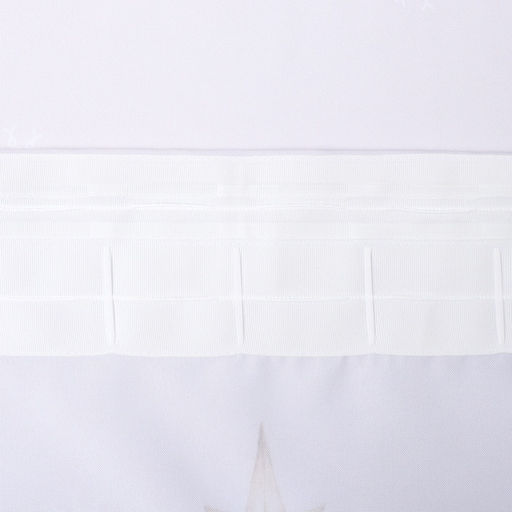 Комплект штор для кухни с подхватами «Этель. Новогоднее чудо», 2 шт., белые, 145×180±5 см