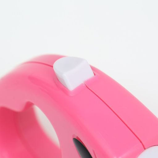 Рулетка Цветы, 3 м, до 10 кг, розовая - Пижон фото 3