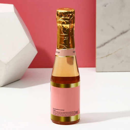 Подарочный набор новогодний женский «С праздником», гель для душа шампанское 250 мл и бомбочки для ванны 5×40 г, Чистое счастье