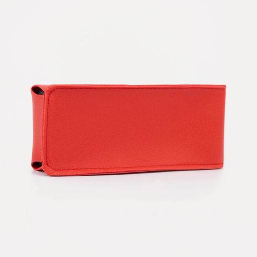 Футляр для очков на кнопке, длина 16 см, цвет красный - Simaland фото 2