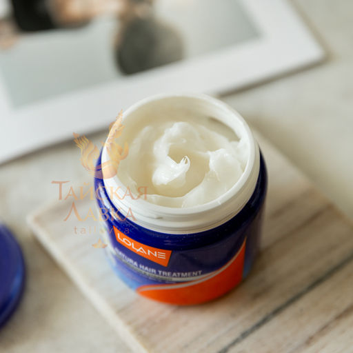 Маска для Волос для Гладкости Белая Лилия, Соевые Бобы и Биотин LOLANE, 250 гр  фото 5