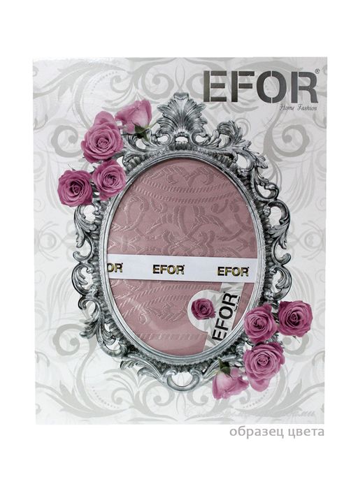Скатерть EFOR IVY 160*300 прямоугольная сухая роза