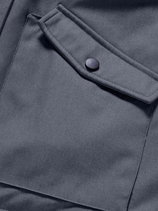 Парка зимняя Valianly подростковая для девочки серого цвета 9238Sr  фото 10