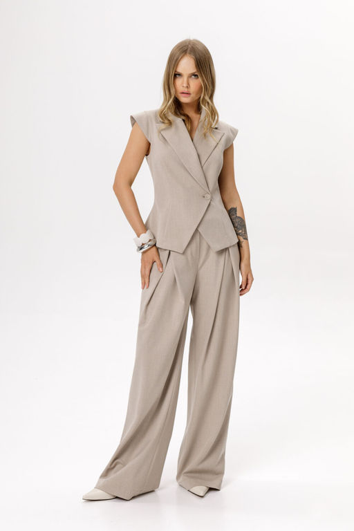 Жилет Pirs 6543 бежевый