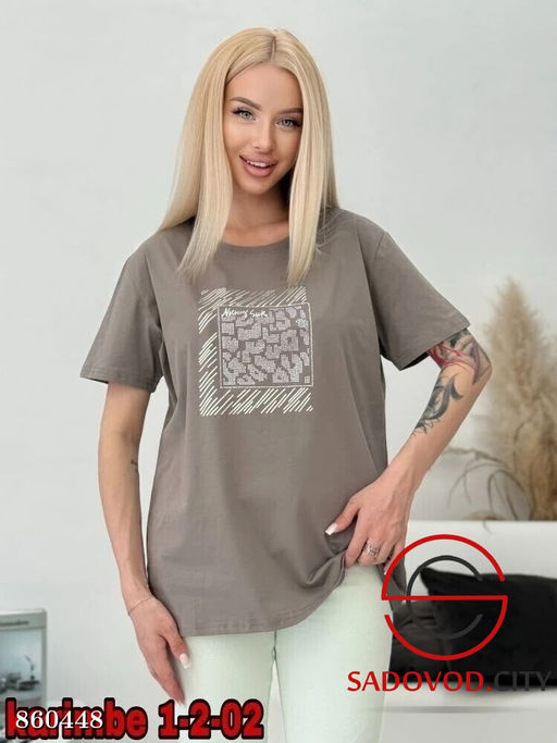 Футболка женская из хлопка - Fiona фото 7