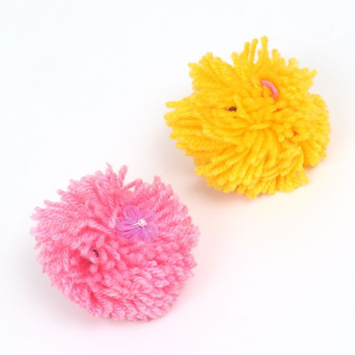 Игрушка для кошек Пушистый зверёк 5 см, микс цветов - Пижон фото 3