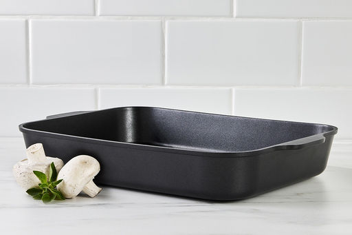 В наличии 1 шт. Форма для запекания, 34х26х5,5 см, с покрытием, алюминий, черная, Agile