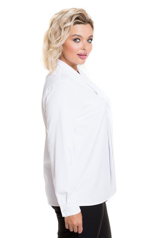Блузка 1176 белый - Novita фото 3