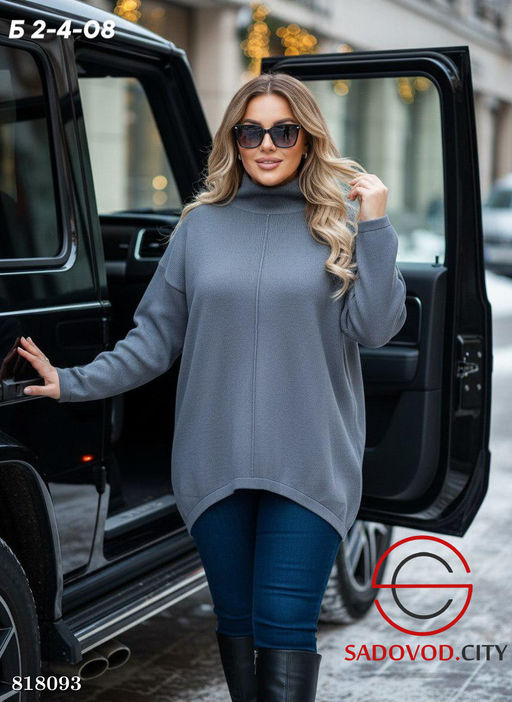 Кофта женская однотонная - Bruno фото 4