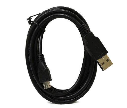 Кабель microUSB - USB, 1.8 м (U018) "VS", черный