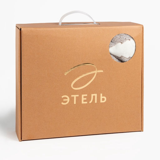 Плед с рукавами светящийся в темноте Этель. Елочки, 150?200 см, плотность 220 г/м?