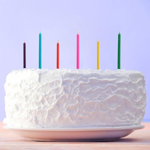 Набор свечей с цветным пламенем в коробке С Днем рождения, 6 шт. - Страна карнавалия фото 4