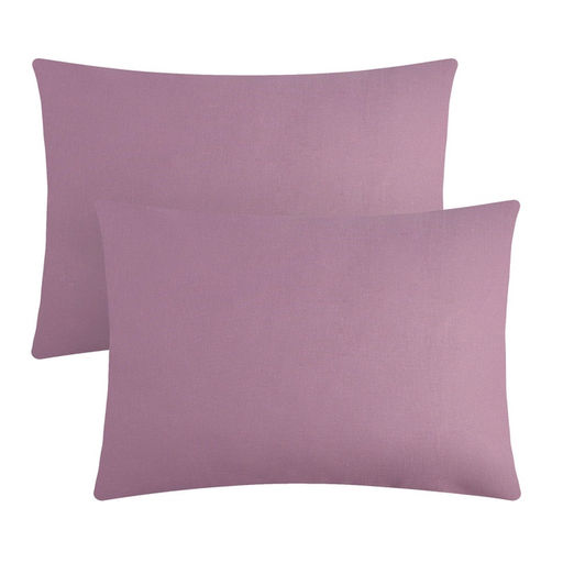 Комплект наволочек Этель 50х70 см - 2 шт, цв. сиреневый, 100% хлопок, поплин  фото 7