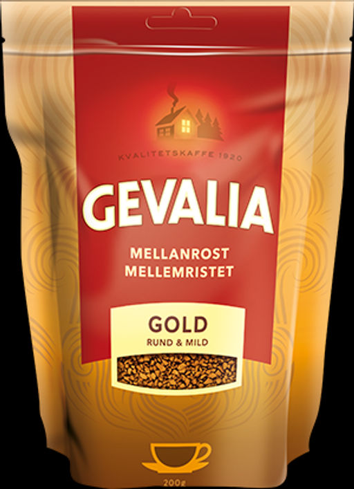 Gevalia. Gold 200 гр. мягкая упаковка