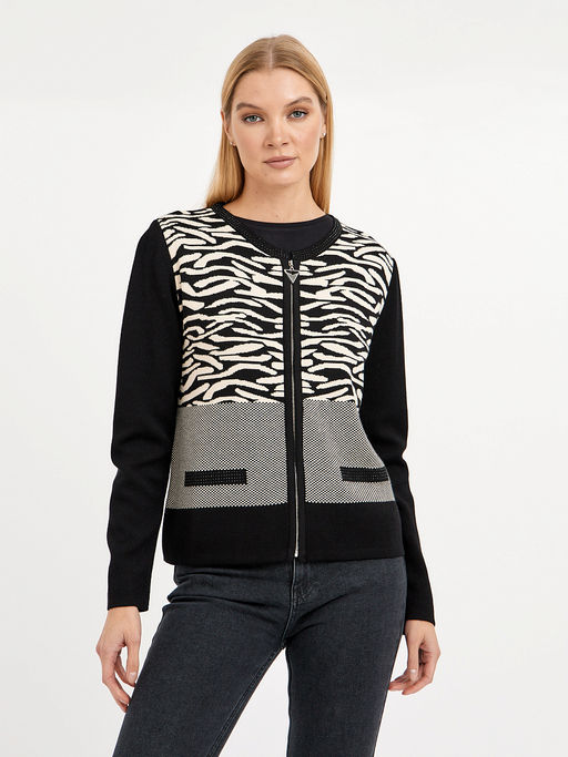 кардиган женский на молнии - Glenfield фото 4