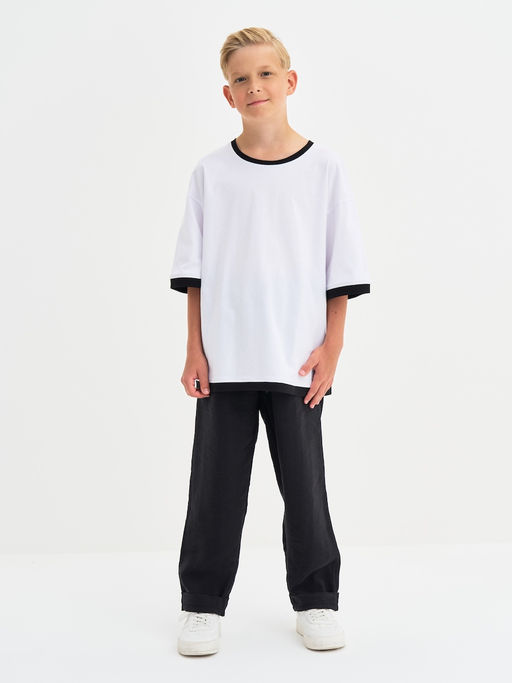 Белая футболка для мальчика - Kogankids фото 16