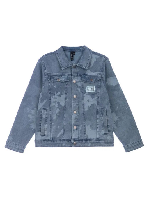 PlayToday / Куртка текстильная джинсовая для мальчиков  фото 4