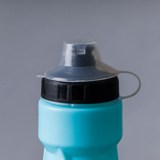 Бутылка для воды COMIRON Advance с пылевой крышкой и одноцветным принтом. Голубая. 850 мл. /711616 /FWCPE-28D1Сb / уп 1 - ГалеонТрейд фото 2