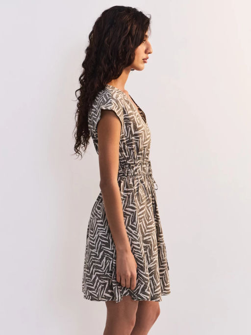 Платье из вискозы с принтом ZR2605012915-218 / Zarina