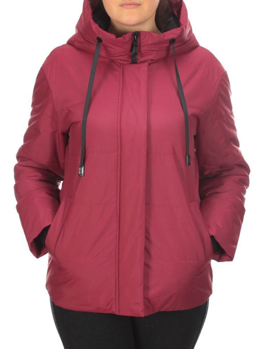 2255 WINE Куртка демисезонная женская Flance Rose (100 гр. синтепон)