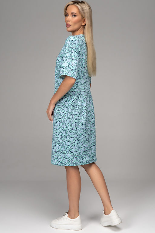 Платье Элегия (цветы) - Эльза фото 26