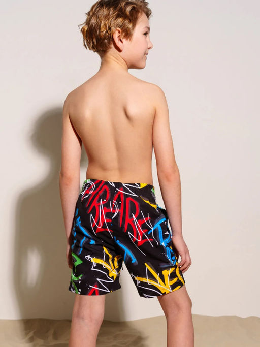 12411454 Шорты текстильные плавательные для мальчиков, длинные