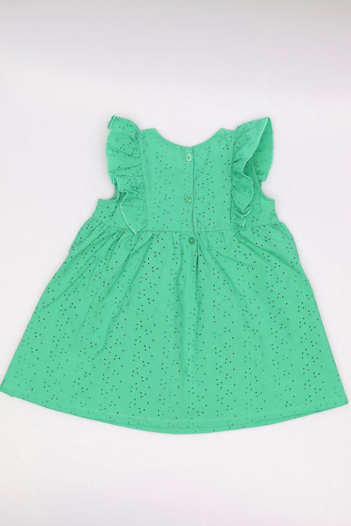 CRB wear / CSBG 63829-37-414 Платье для девочки,зеленый/Ex.Cherubino