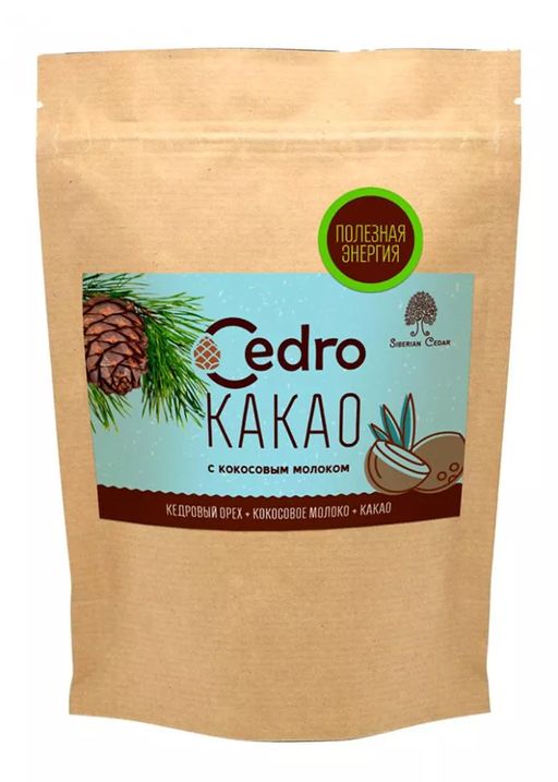 Кедровый напиток с кокосовым молоком, 250 г - Сибирский кедр фото 5