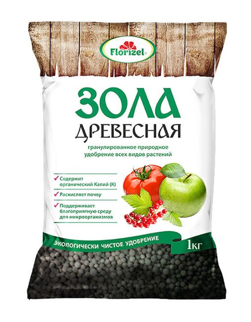БМ Florizel Зола древесная 1 кг (22 шт./упак.)