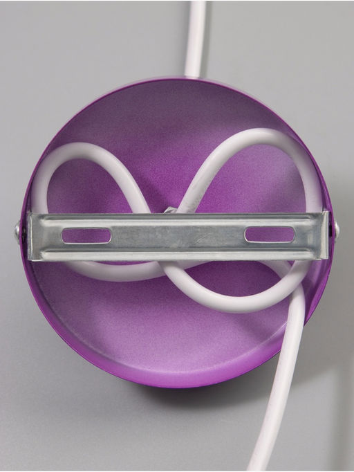 Светильник Edward, 1×40 Вт, Е27, 25×21.5×18 см, фиолетовый