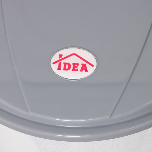 Контейнер для мусора, 11 л, с педалью, мраморный