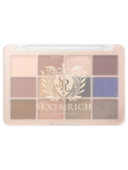 Stellary Палетка теней для век Sexy&Rich collection тон 01 фото 7