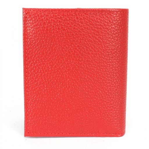 Портмоне женское Croco-ПР-914 натуральная кожа 2 отд, 5 карм, алый флотер/красный КЛ (128/96) 232680  фото 2