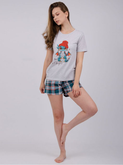 Домашний костюм ДК-332-шорты - Ihomelux фото 2