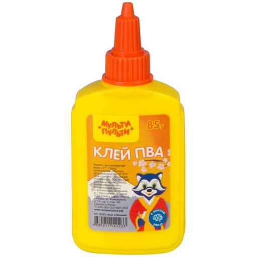 Клей ПВА Мульти-Пульти "Енот в Японии" 85гр. (КЛ-16123)