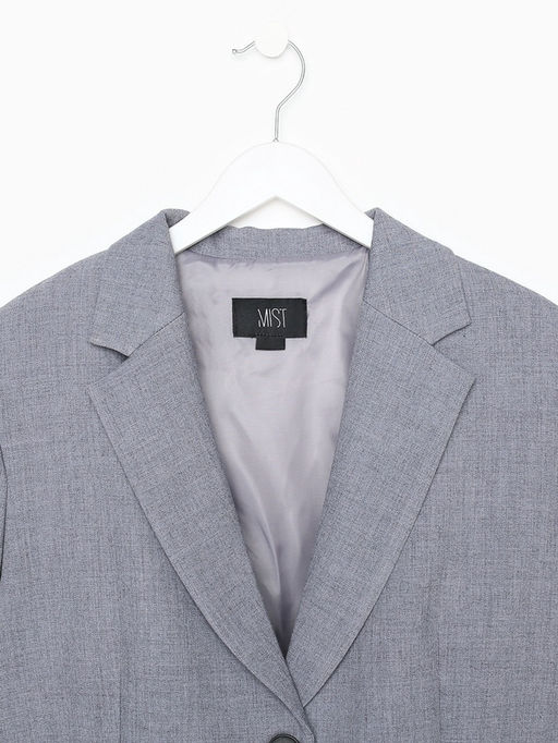 Пиджак женский с разрезом на спине MIST, размер 46-48 (L-XL), серый