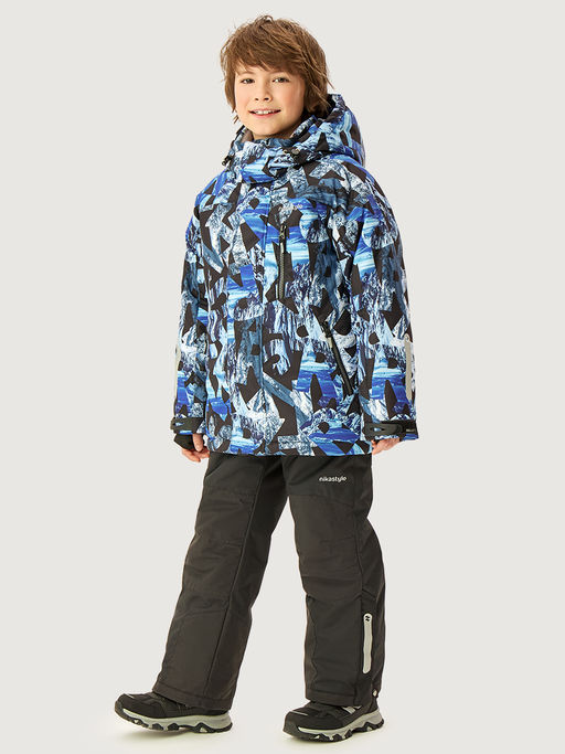 Костюм 7з2526 индиго/черный - Nikastyle фото 2